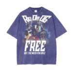 Rio Da OG Free Acid Wash Oversize T-Shirt - 250 GSM - Image 7