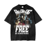 Rio Da OG Free Acid Wash Oversize T-Shirt - 250 GSM - Image 2