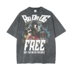 Rio Da OG Free Acid Wash Oversize T-Shirt - 250 GSM - Image 4