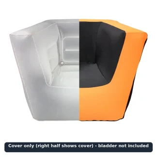 Printed chair cover for inflatable lounge chair (cover only)