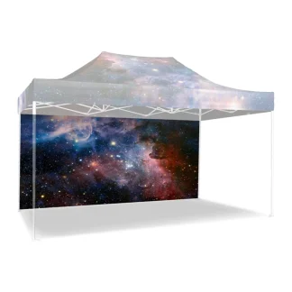 Polyester Wall 15' - Fully Printed - Single Sided