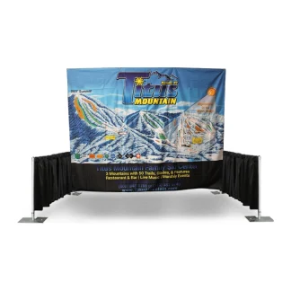 Printed Tradeshow Backdrop Fabric Only