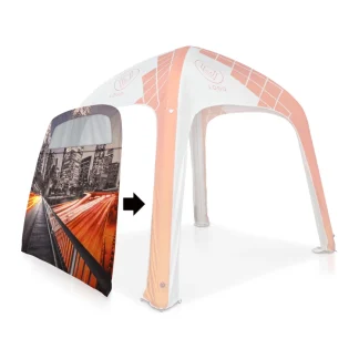 Printed Air Tent Walls