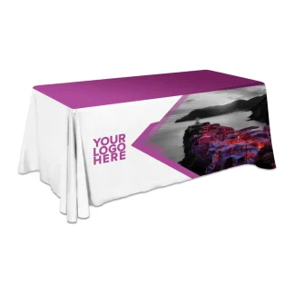 ft Table Cover Fully Printed - Non-Fitted Table Cover