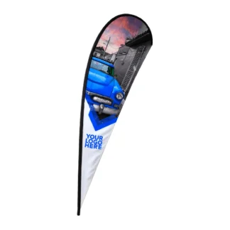 Tear Drop Flag Fabric Only