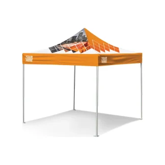Custom printed 10x10 pop-up tent