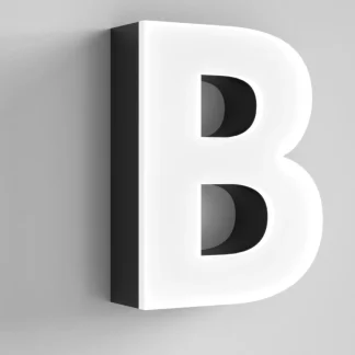 Full acrylic face-lit channel letter