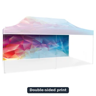 Fully printed double-sided wall (supplier photo)