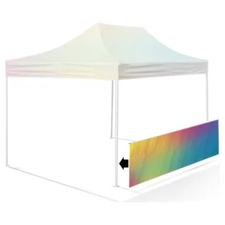 Fully printed single-sided railskirt (supplier photo)