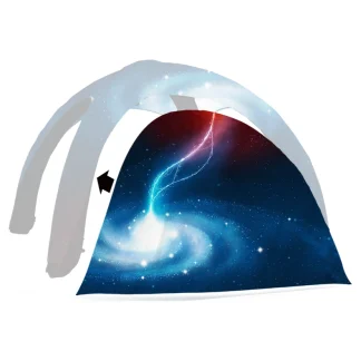 Fully printed single-sided airdome wall (supplier photo)
