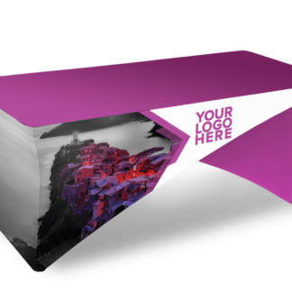 Cross-Stretch Table Cover – Fully Printed