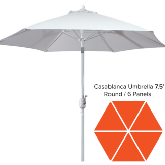 Restaurant & Cafe Umbrella – 7.5' / 6 Panels