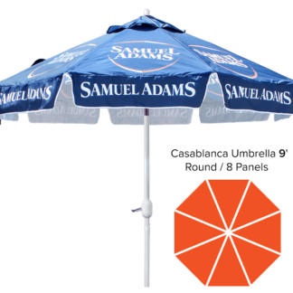 Restaurant & Cafe Umbrella – 9' / 8 Panels