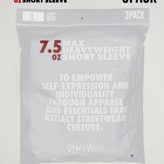7.5oz Max Heavyweight Short Sleeve - 3-Pack